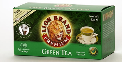 Picture of LION GREEN TEA X40